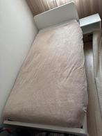 IKEA Askvoll Eenpersoons Bedframe met Lattenbodem 90x200, Huis en Inrichting, Ophalen, 90 cm, Eenpersoons, Wit