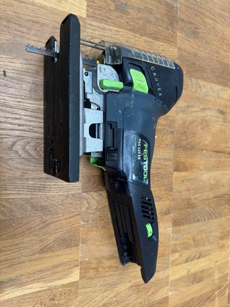 Festool PSC 420 EB, body (evt. in nieuwe systainer), Doe-het-zelf en Verbouw, Gereedschap | Zaagmachines, Gebruikt, Ophalen of Verzenden