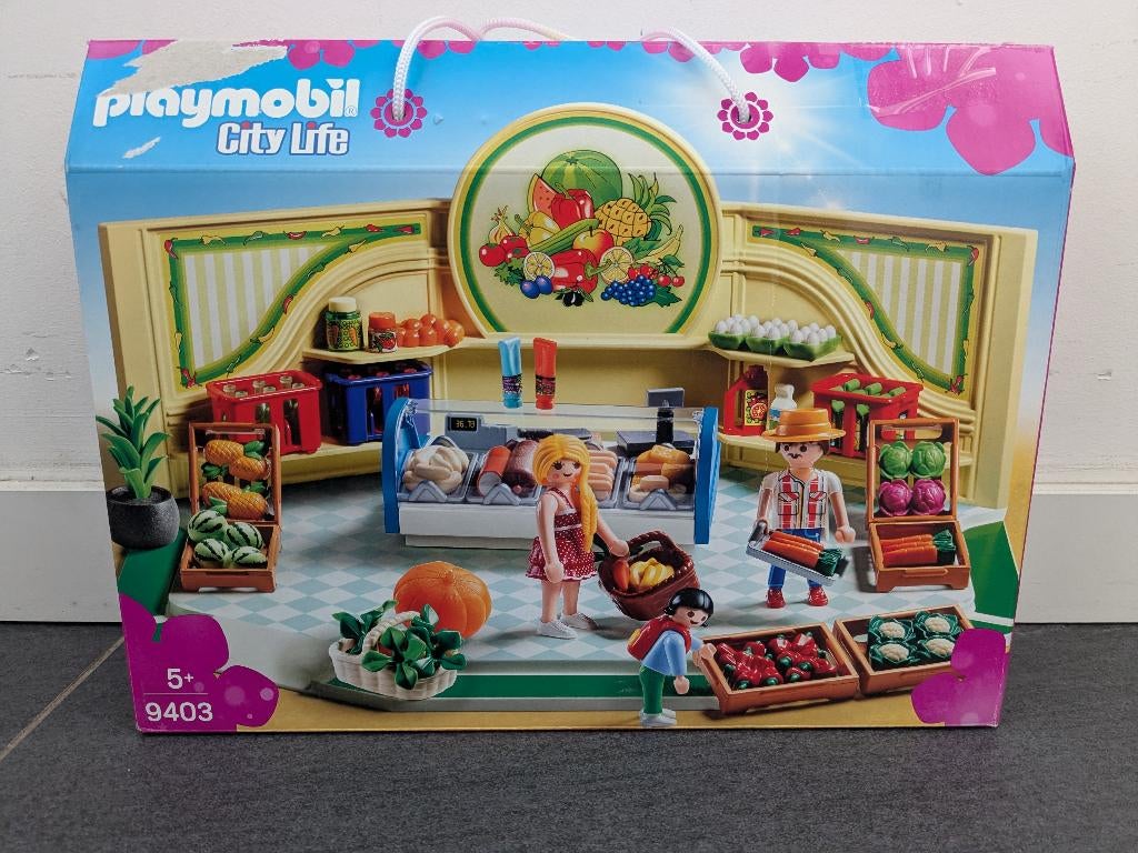 Playmobil 9403 Kruidenier, Ophalen of Verzenden, Gebruikt, Complete set