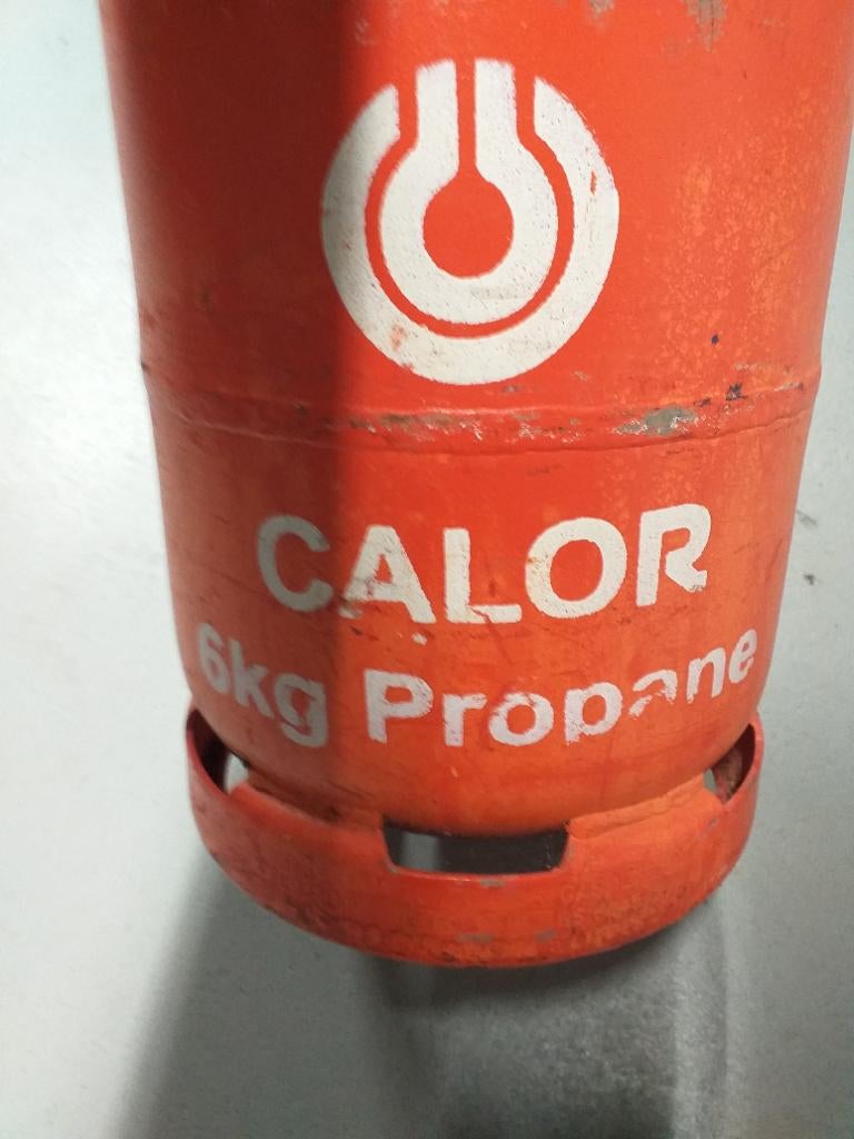 Gasflessen 6 kg, Ophalen