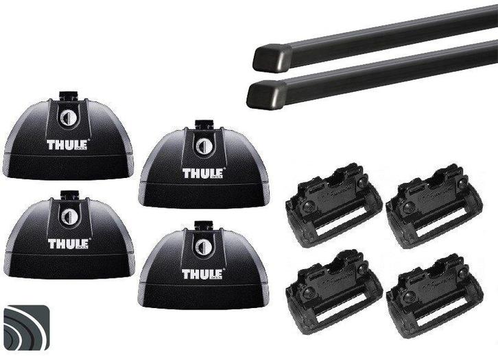 Thule dakdragers Kia Ceed 2012-2018 dichte dakrailing, Auto diversen, Dakdragers, Gebruikt, Ophalen of Verzenden