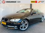 BMW 3-serie Cabrio 318i|Velgen & Banden Nieuw|Stoelverwarmin, Auto's, BMW, Euro 5, Zwart, Cabriolet, 4 stoelen