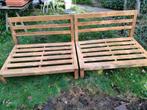 Pallet tuinbanken, Ophalen, Hout