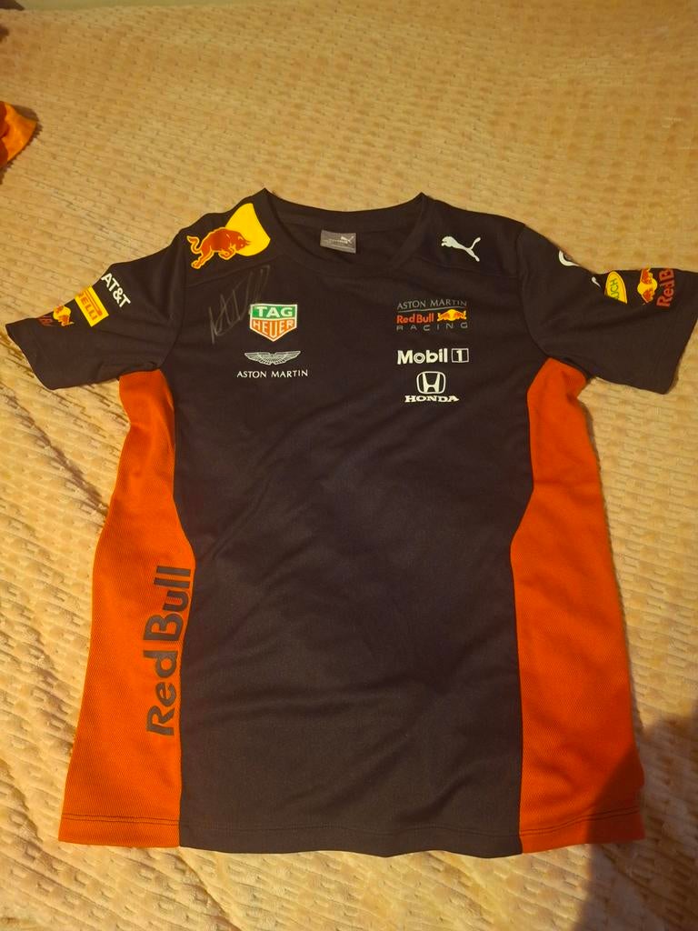 Gesigneerd door Max Verstappen, Ophalen of Verzenden, Zo goed als nieuw, Formule 1