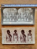 Stereofoto AFRIKA - zeer zeldzaam 1900, Foto, Zo goed als nieuw, Voor 1940, Buitenland