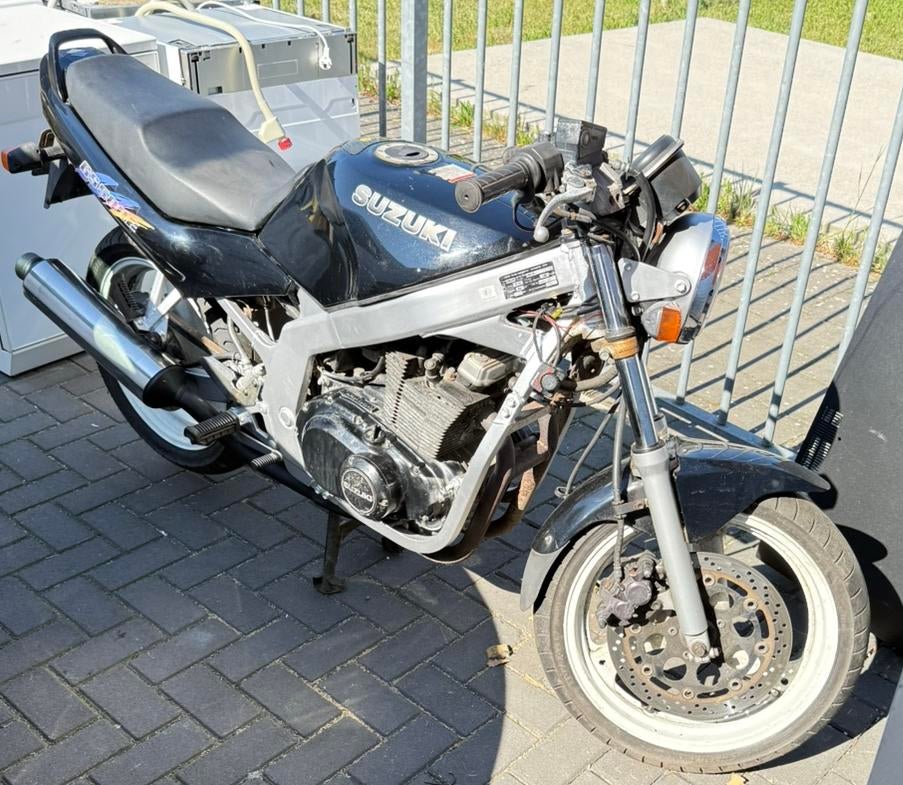 Suzuki gs500e motor fiets, Motoren, Motoren | Suzuki, Handvatverwarming, 2 cilinders, Particulier, Overig