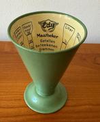 Vintage Edy Emaille Maatbeker - Resedagroen - Jaren '50, Ophalen of Verzenden