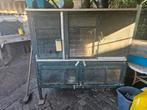 Groot konijnenhok, Dieren en Toebehoren, Ophalen of Verzenden, 90 cm of meer, Konijn, Hok