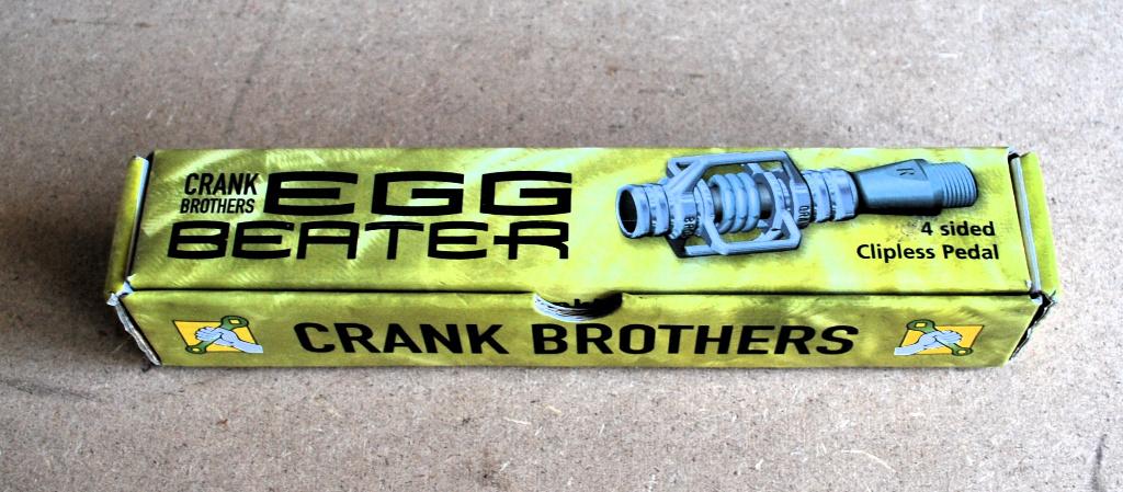 CRANKBROTHERS Egg beater pedalen., Crankstel of Pedalen, Gebruikt, Gravelbike, Staal