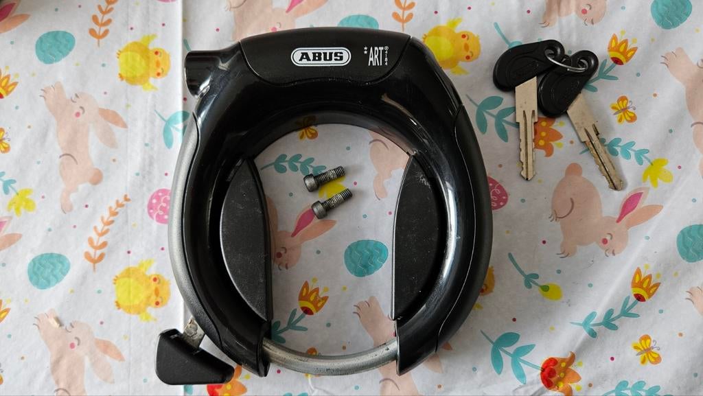 Abus Pro Shield 5850 ART2 ringslot en kabelslot, Ophalen of Verzenden