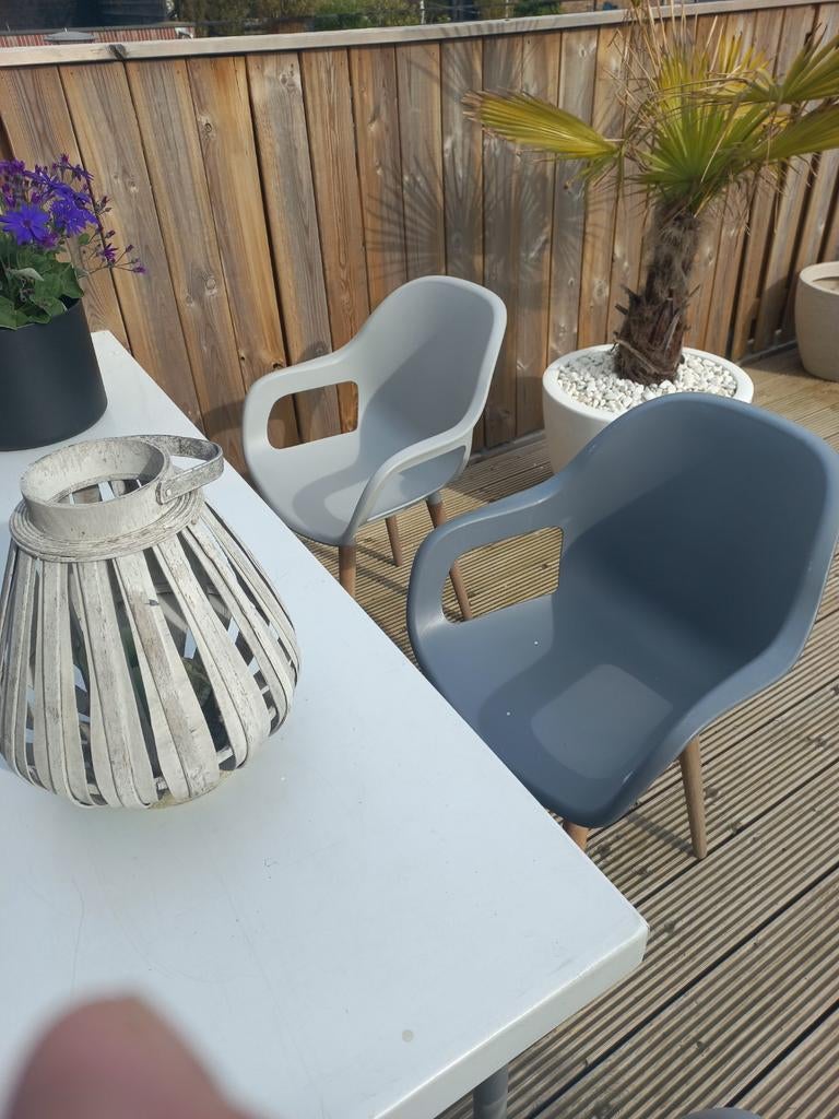 5 zo goed als nieuwe kuipstoelen, Tuin en Terras, Ophalen