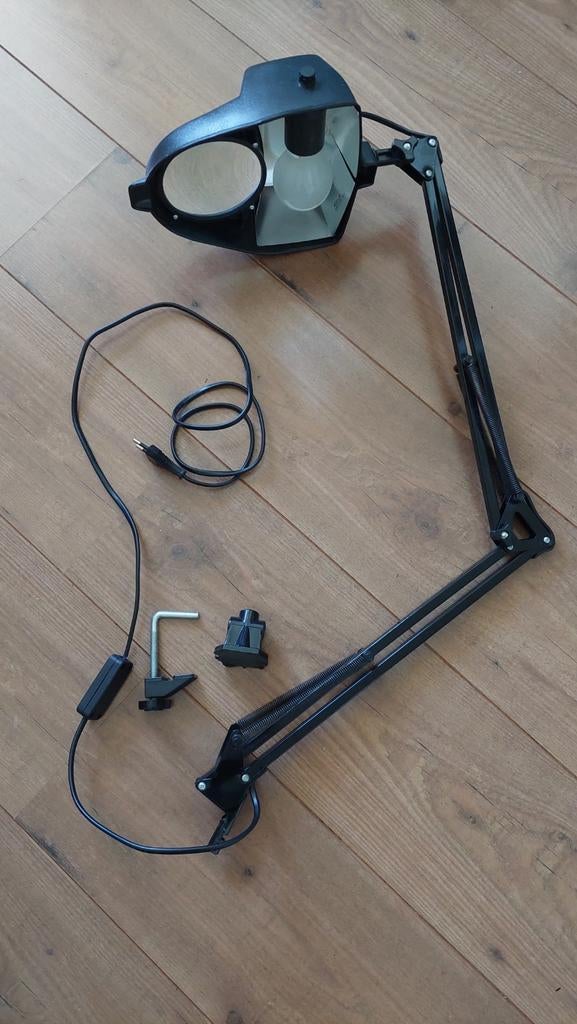 Tafelloep met verlichting, Ophalen, Gebruikt