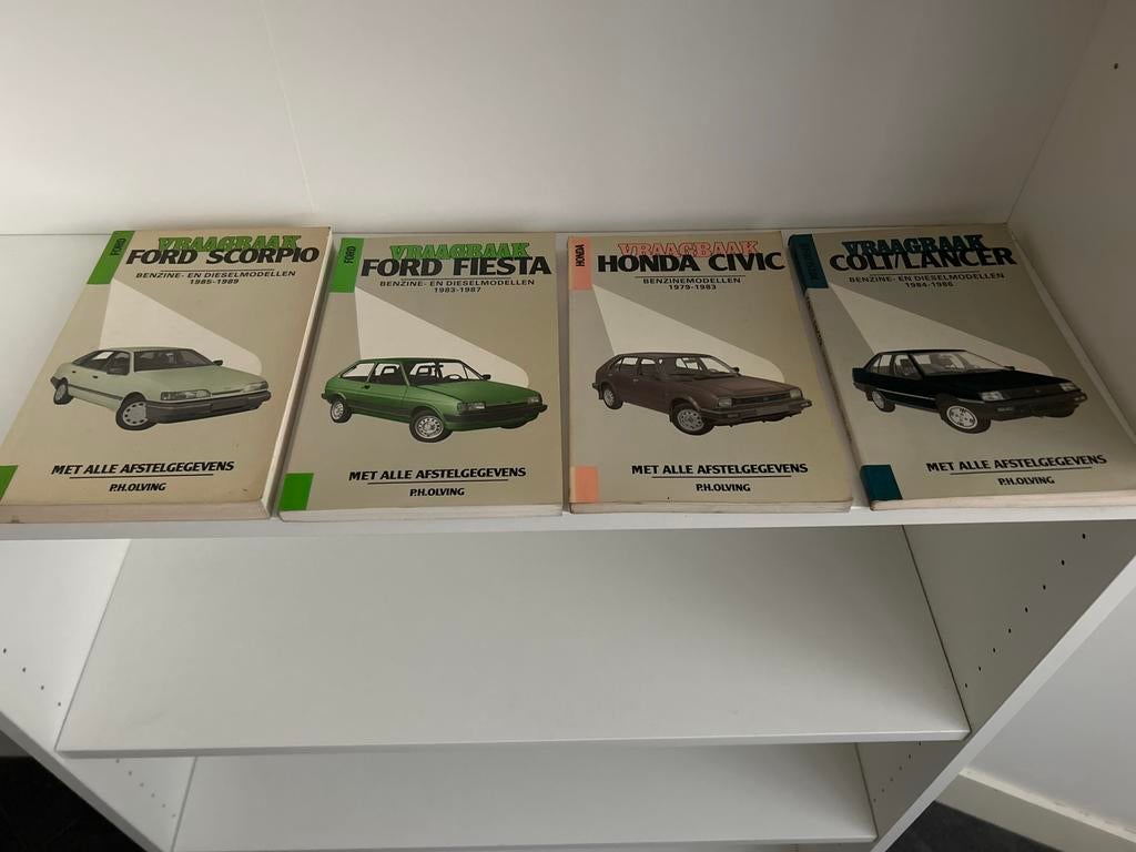 Vraagbaak Ford Scorpio, Fiesta, Honda Civic, Colt/Lancer, Ophalen of Verzenden, Gelezen, Ford