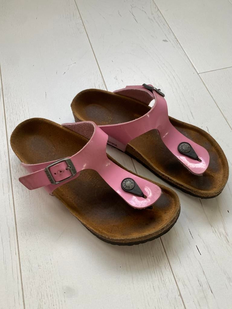 Roze Birkenstock maat 32, Ophalen of Verzenden, Zo goed als nieuw, Meisje