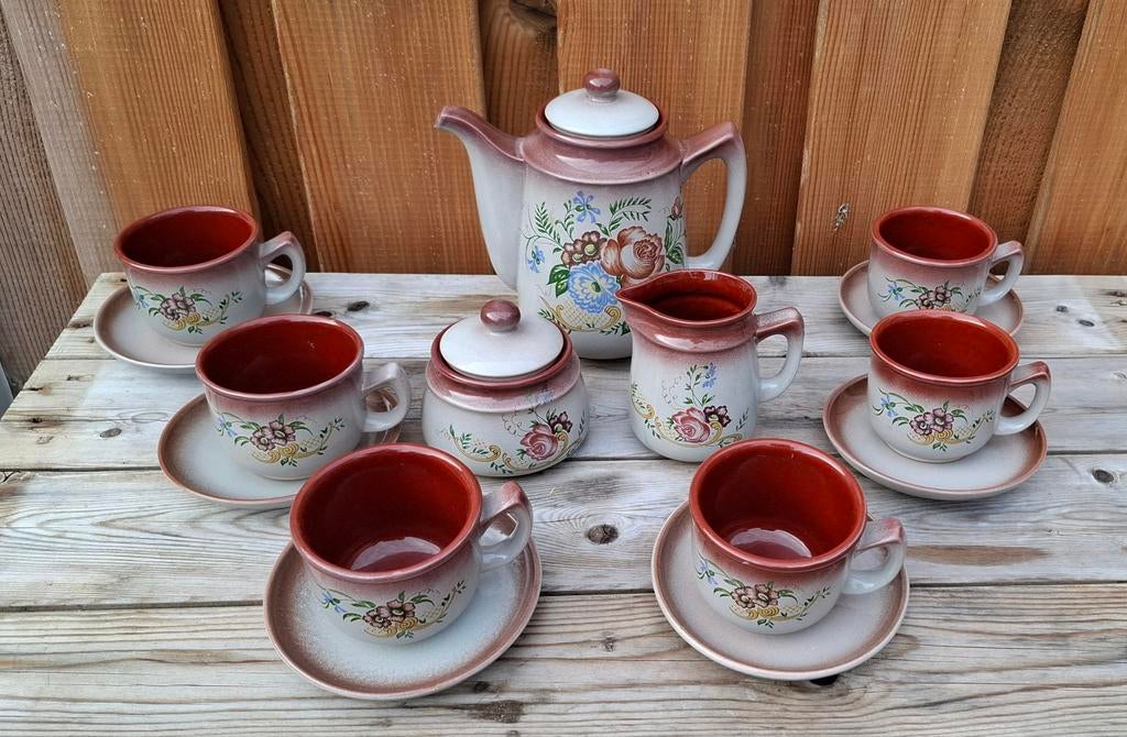 Retro servies, Ophalen of Verzenden
