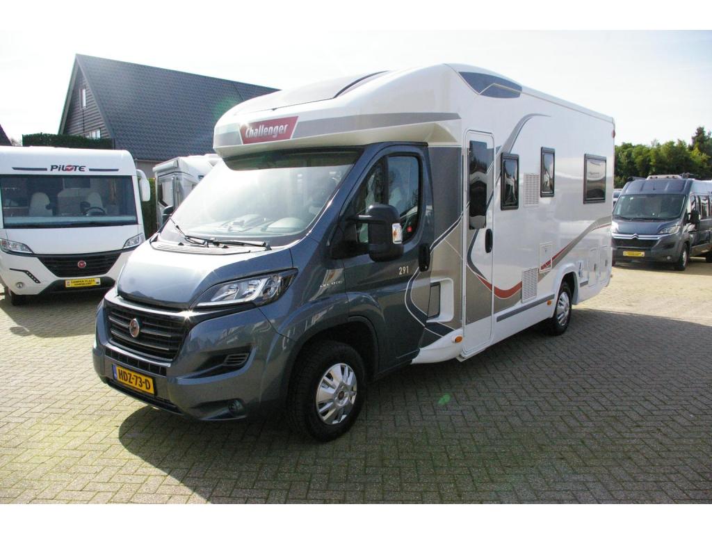 Challenger Mageo Top indeling, 2x Hefbed, Rondzit achter., Fiat, Bedrijf, Challenger, Koelkast