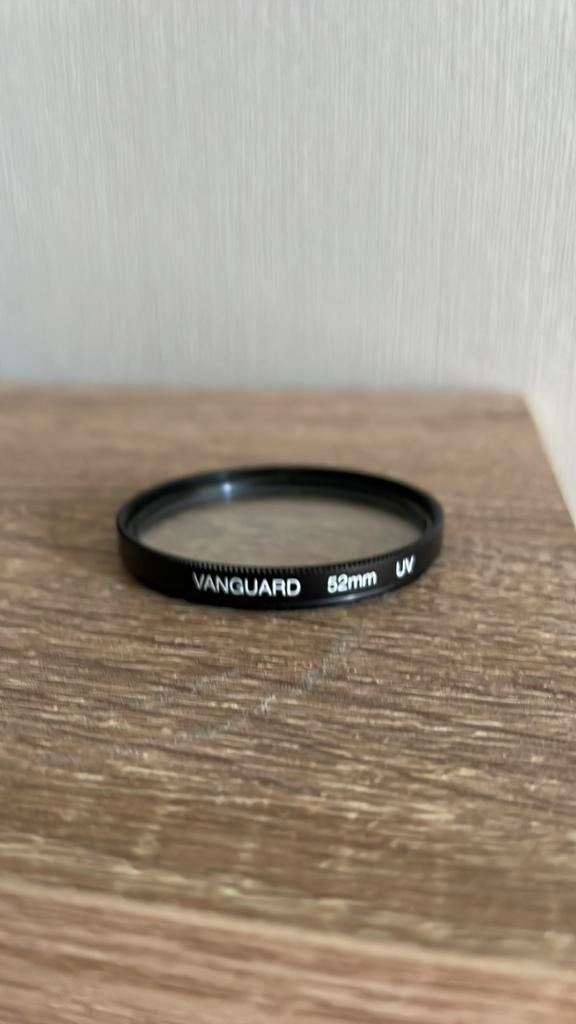 Vanguard 52mm UV filter (2 stuks), Ophalen of Verzenden, Zo goed als nieuw, 50 tot 60 mm, UV-filter