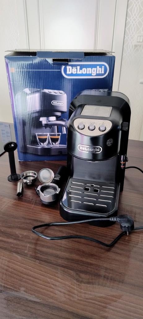 DeLonghi EC251.B Espressomachine - Zwart, Ophalen, Gebruikt, Espresso apparaat, Gemalen koffie