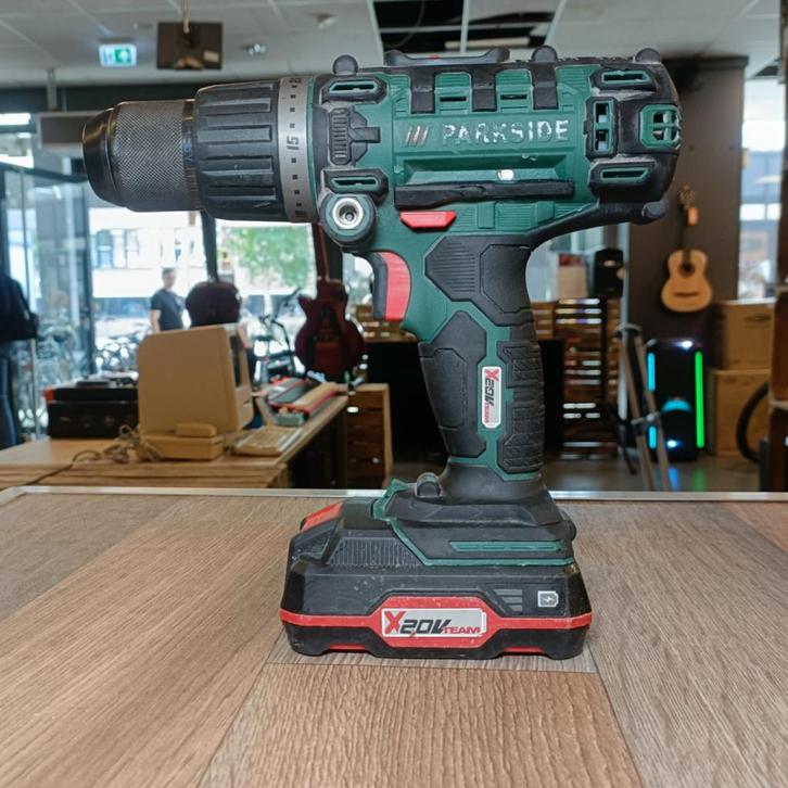 Parkside PSBSA 20-Li C3 Boormachine | Incl Accu Met garantie, Doe-het-zelf en Verbouw, Gereedschap | Boormachines, Zo goed als nieuw