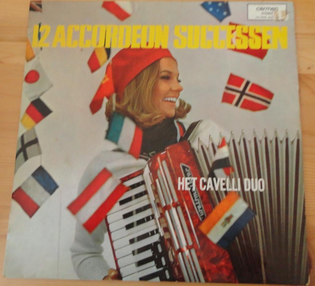 Het Cavelli Duo -12 successen (LP), Ophalen of Verzenden, Gebruikt, 12 inch, Levenslied of Smartlap