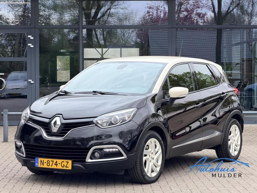 Renault Captur 1.2 TCe Dynamique | Automaat | Cruise | Clima, Auto's, Euro 5, Stof, Zwart, 4 cilinders