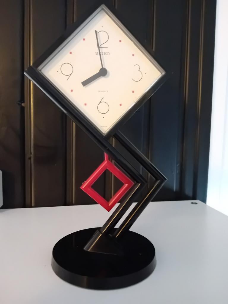 Vintage design Seiko klok, Ophalen, Wandklok