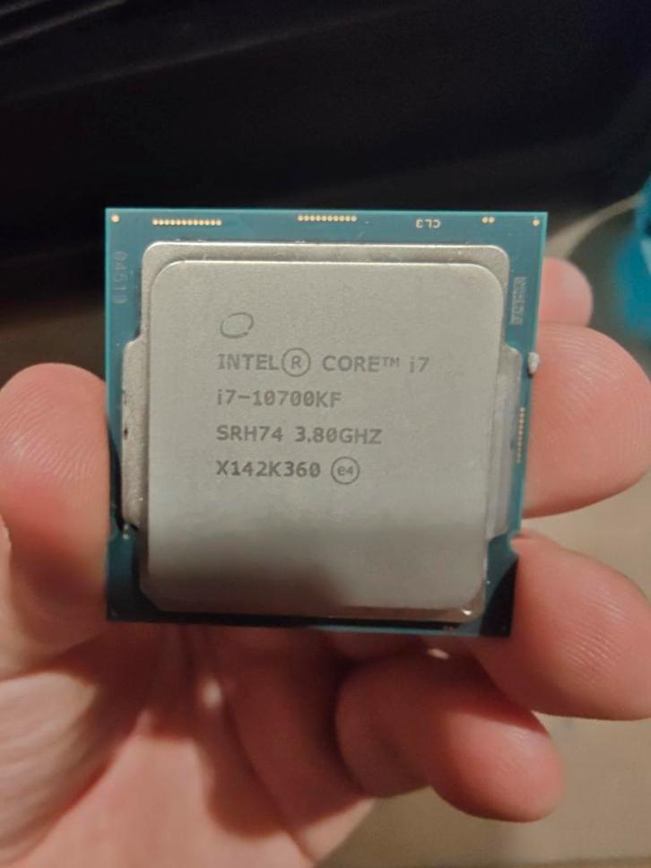 Intel Core i7 10700KF Processor - 8 Cores, 16 Threads, Computers en Software, Processors, Gebruikt, 8-core, 3 tot 4 Ghz, Ophalen