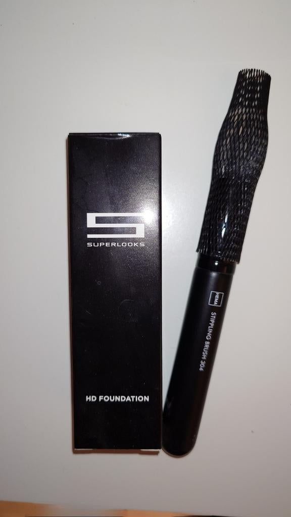 Superlooks HD foundation met kwast, Ophalen of Verzenden, Nieuw