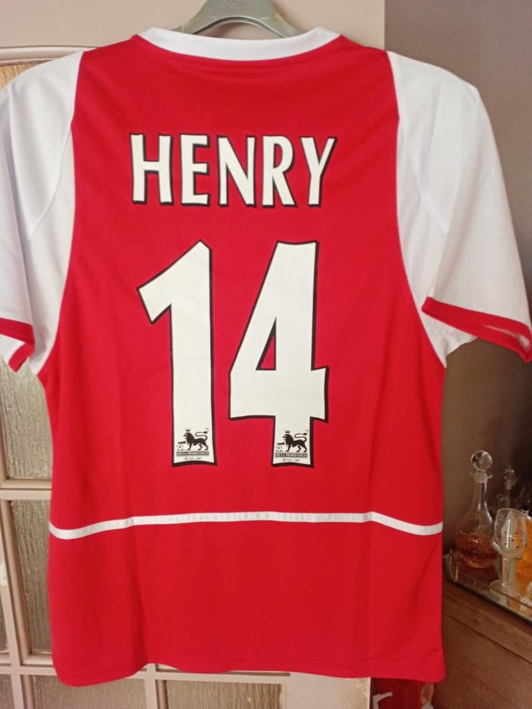Arsenal voetbalshirt Henry 14, Maat S, Ophalen of Verzenden, Nieuw, Shirt
