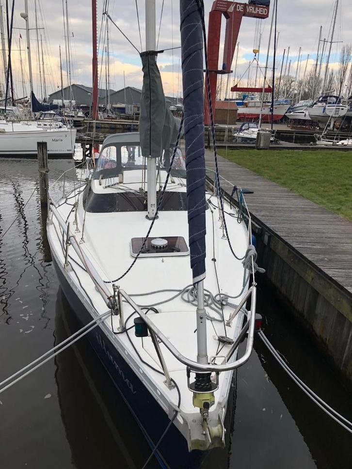 Kajuitzeilboot, Watersport en Boten, Kajuitzeilboten en Zeiljachten, Gebruikt, Tourjacht of Cruiser, Polyester, 6 tot 9 meter
