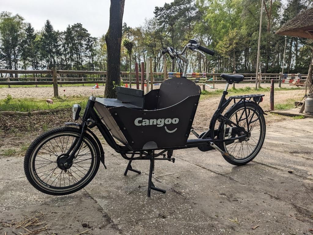 bakfiets Cangoo cargo kort, Gebruikt, 1 kind, Trommelrem, Ophalen
