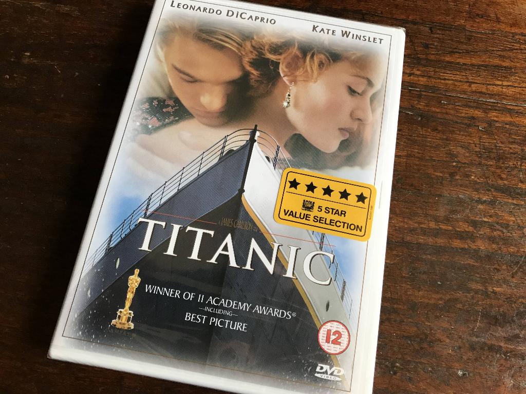 TITANIC (Leonardo DiCaprio, Kate Winslet) - UK DVD – Nieuw, Vanaf 12 jaar, Ophalen of Verzenden, Nieuw in verpakking, Historisch of Kostuumdrama