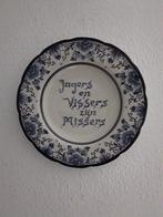 Delfts blauw spreuken wandbord., Ophalen of Verzenden