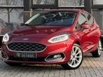 Ford Fiesta 1.0 EcoBoost Vignale Aut Full Option B&O ACC Cam, 101 pk, Gebruikt, Zwart, Leder en Stof