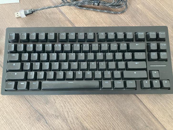 Wooting 80HE, Computers en Software, Toetsenborden, Zo goed als nieuw, Qwerty, Bedraad, Gaming toetsenbord, Ophalen of Verzenden