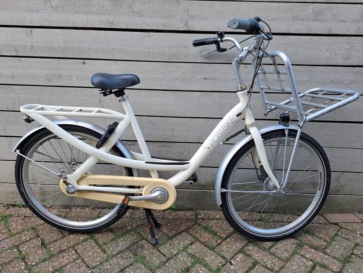 Stevige Postfiets met Dragers, Goede Staat, Fietsen en Brommers, Fietsen | Dames | Damesfietsen, Gebruikt, Overige merken, Versnellingen