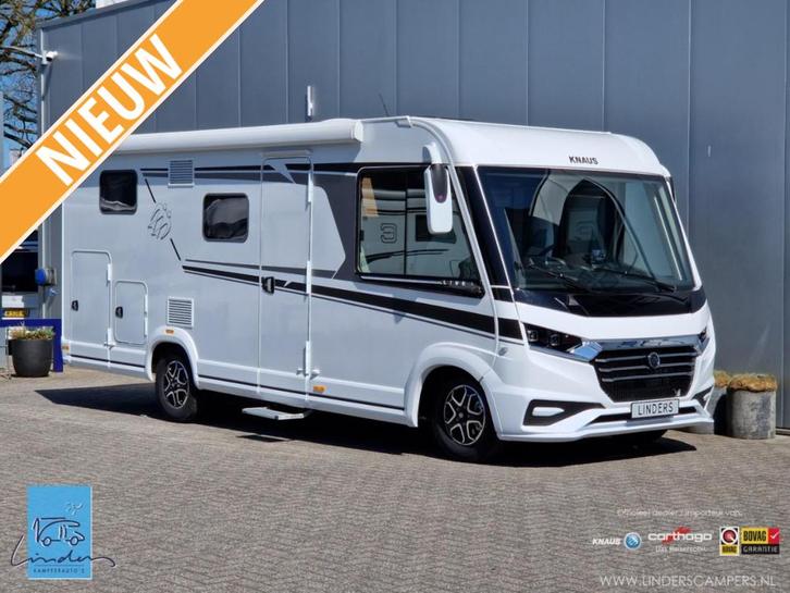 Knaus LIVE I 650 MEG | Splinternieuw | 180pk Automaat Heavy, Caravans en Kamperen, Campers, Bedrijf, tot en met 4, Integraal, Knaus