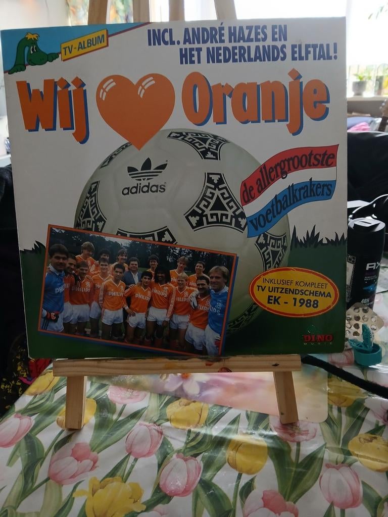 Wij Oranje TV-Album EK 1988 andte hazes vinyl lp plaat, Cd's en Dvd's, Ophalen of Verzenden