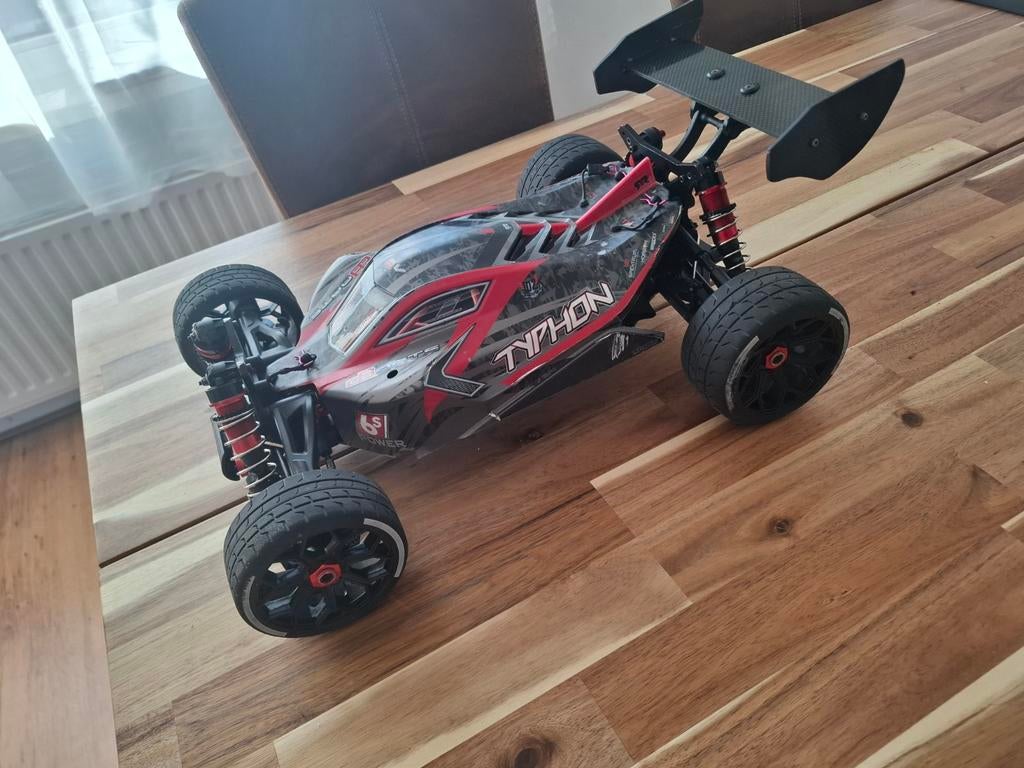 Arrma Typhon 6S carbon speedbasher, Ophalen of Verzenden, Overige schalen, Auto offroad