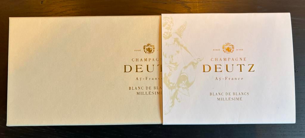 Champagne Deutz Blanc de Blancs Millésimé, Ophalen of Verzenden, Nieuw, Frankrijk, Champagne