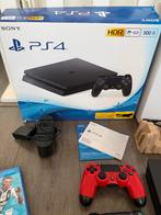 Sony PlayStation 4 Slim 500GB met 3 controllers en games, Ophalen, Zo goed als nieuw, Met 3 controllers of meer, Slim