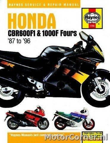 Haynes werkplaatshandboek HONDA CBR600F CBR1000F; 13,50 euro, Verzenden, Honda