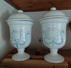 2 apothekers potten, brocante, minstens 100 jaar oud, Antiek en Kunst, Curiosa en Brocante, Ophalen of Verzenden