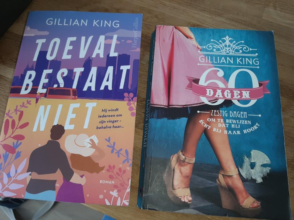 Gillian King - Toeval Bestaat Niet & 60 Dagen, Boeken, Ophalen of Verzenden, Gelezen, Gillian King, Nederland