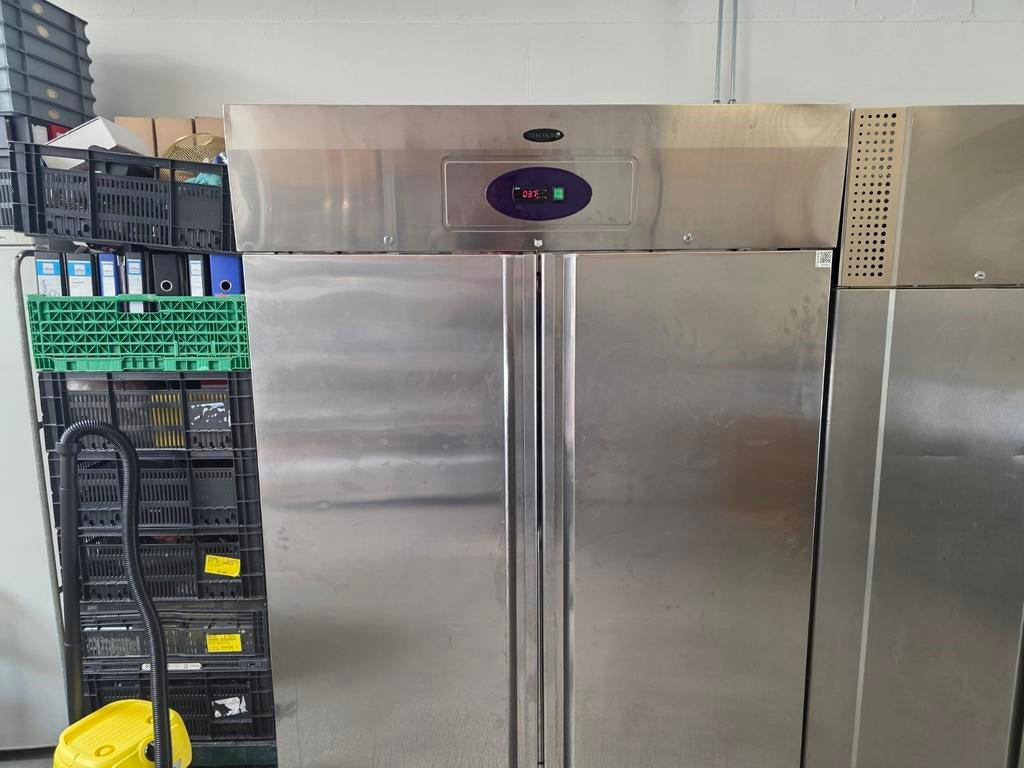 Dubbeldeurs koelkast  merk tefcold, Ophalen of Verzenden, Koelen en Vriezen