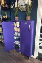 Retro Malibu kastjes - kleur paars, Ophalen, Gebruikt