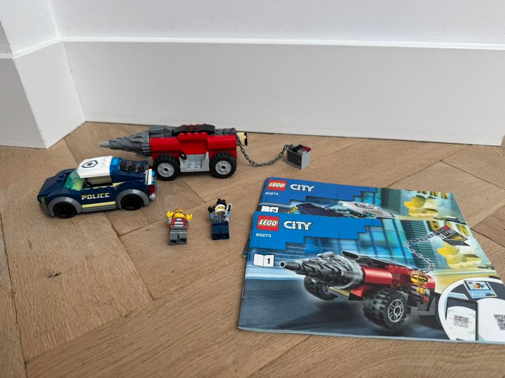 Lego City Politie achtervolging - 60273, City, Lego, Ophalen of Verzenden, Zo goed als nieuw