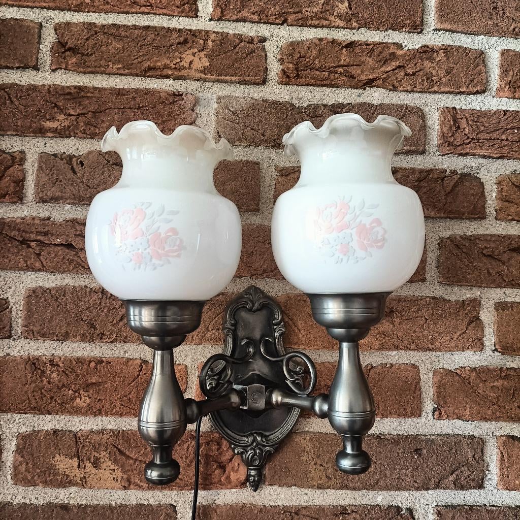 Wandlamp, Huis en Inrichting, Lampen | Wandlampen, Ophalen, Gebruikt, Overige materialen