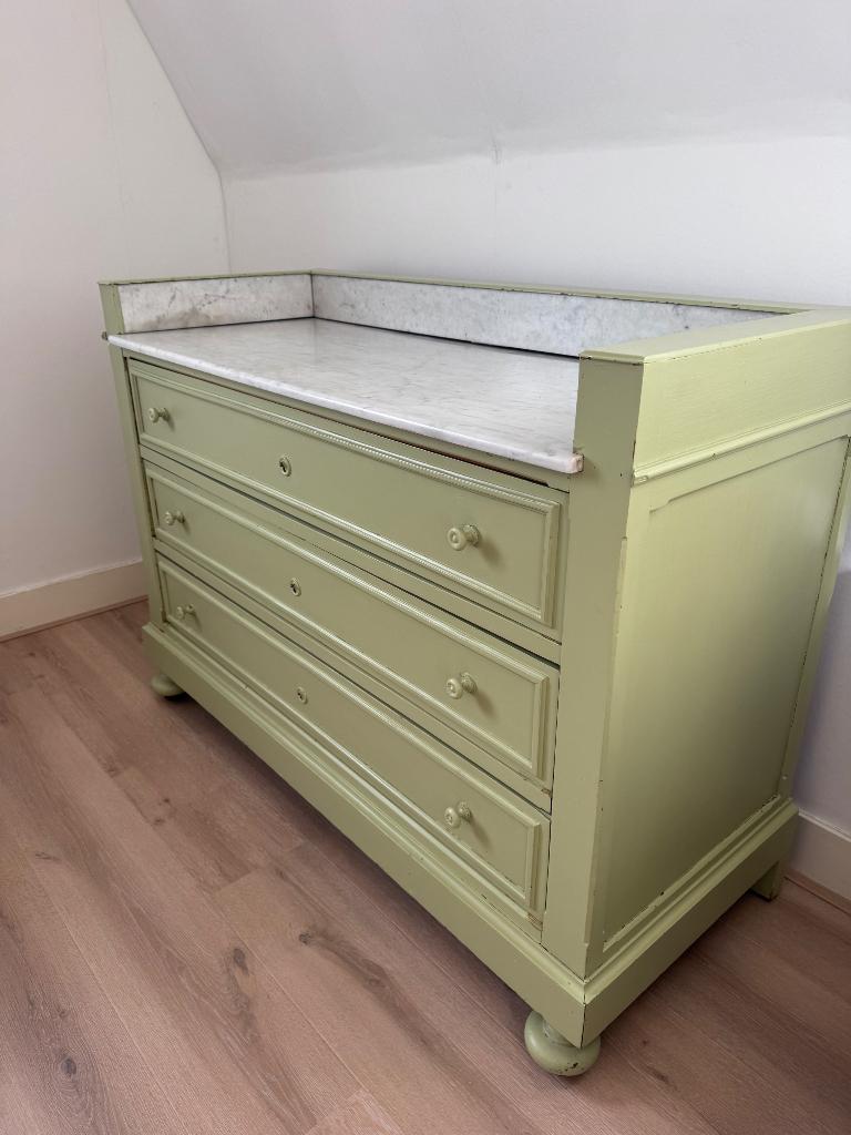 Vintage Commode, Ophalen, Gebruikt, 50 tot 70 cm, 100 cm of meer