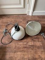 2 industriele lampen, Ophalen, Gebruikt, Metaal, Minder dan 50 cm